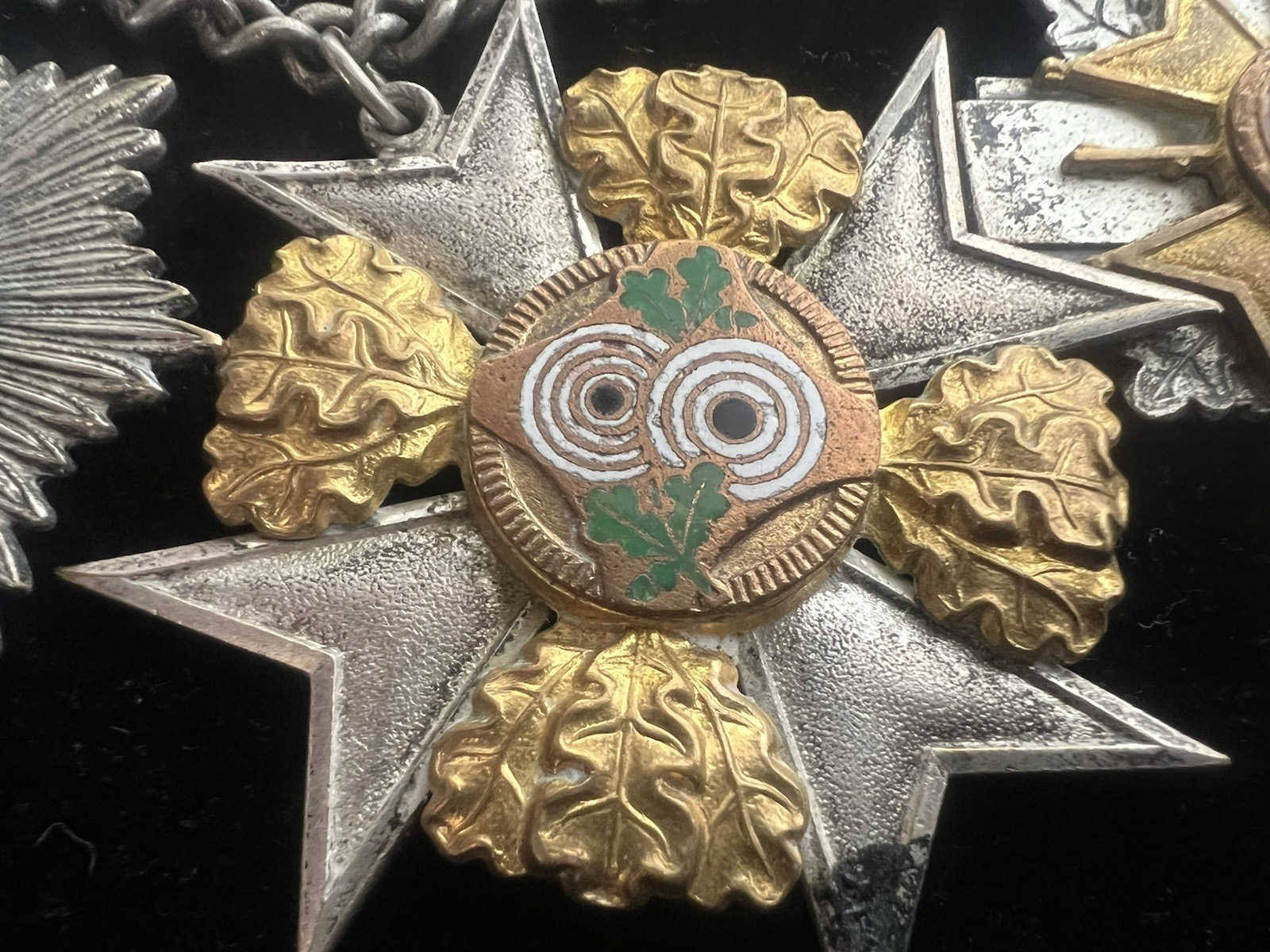 Poland Crosses Bridesmaid Medals Metal With Nail And Brooches Uniform Vintage