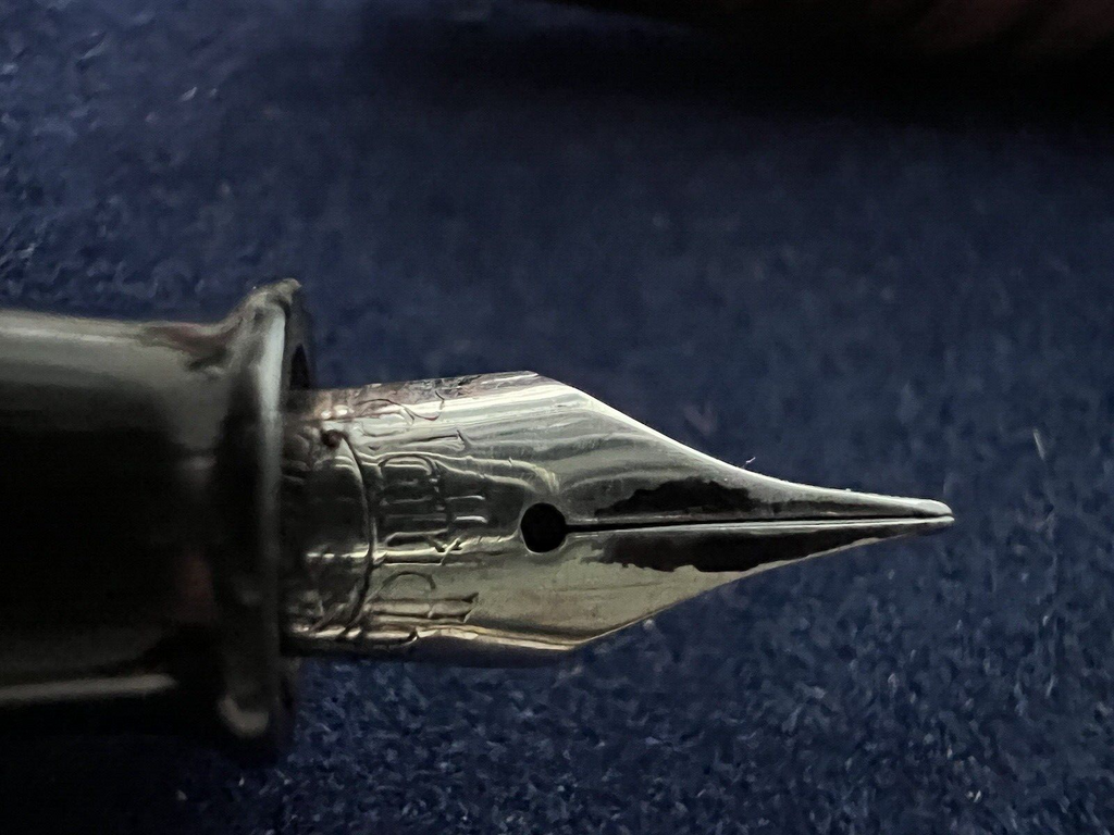 Aurora Stylo-Plume Stylo à Plume Selene Celluloïd Marbré Écrit Antique 1930 