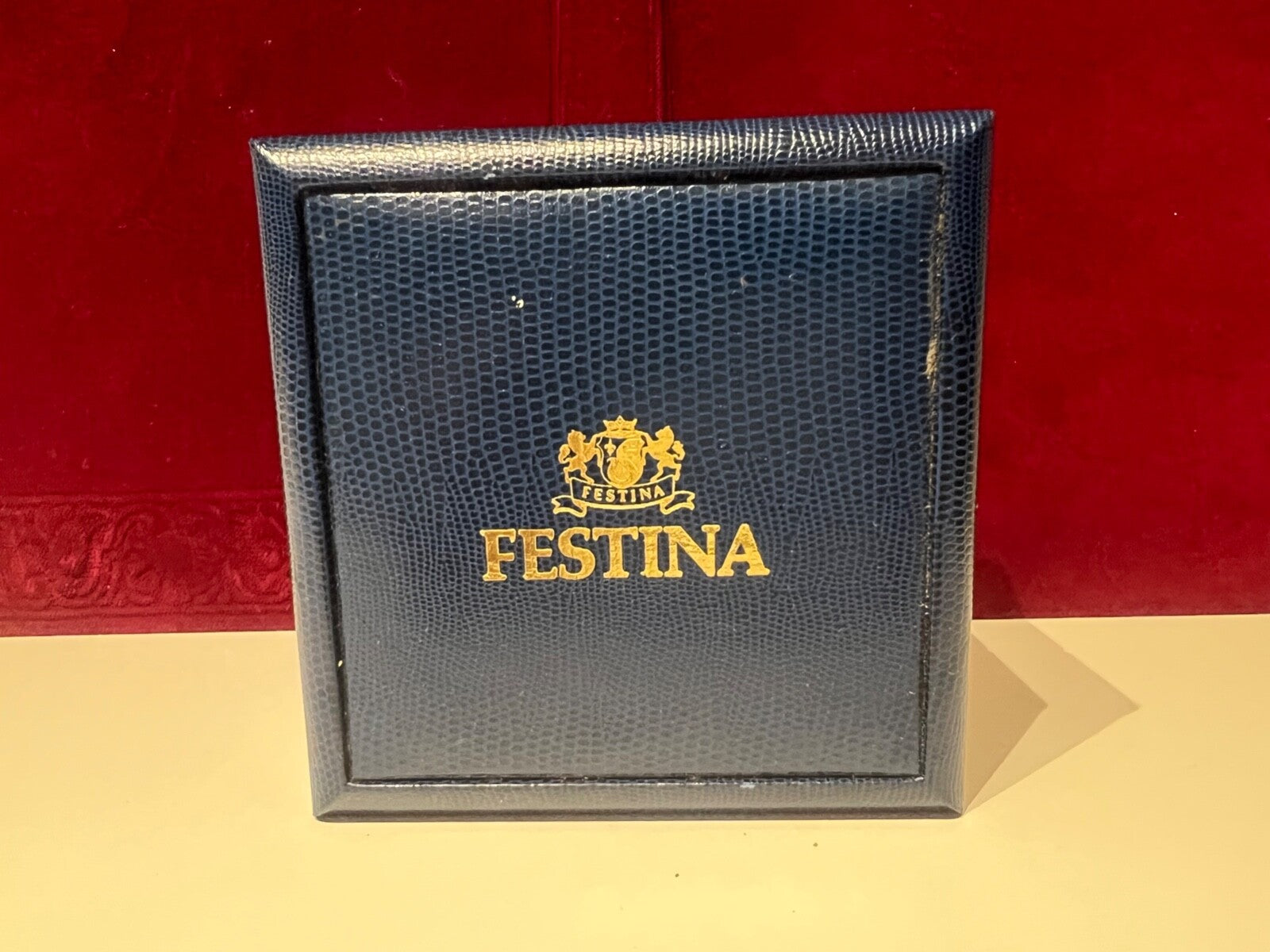 🔴 FESTINA box scatola orologio cal LS/68 garanzia istruzioni cofanetto custodia