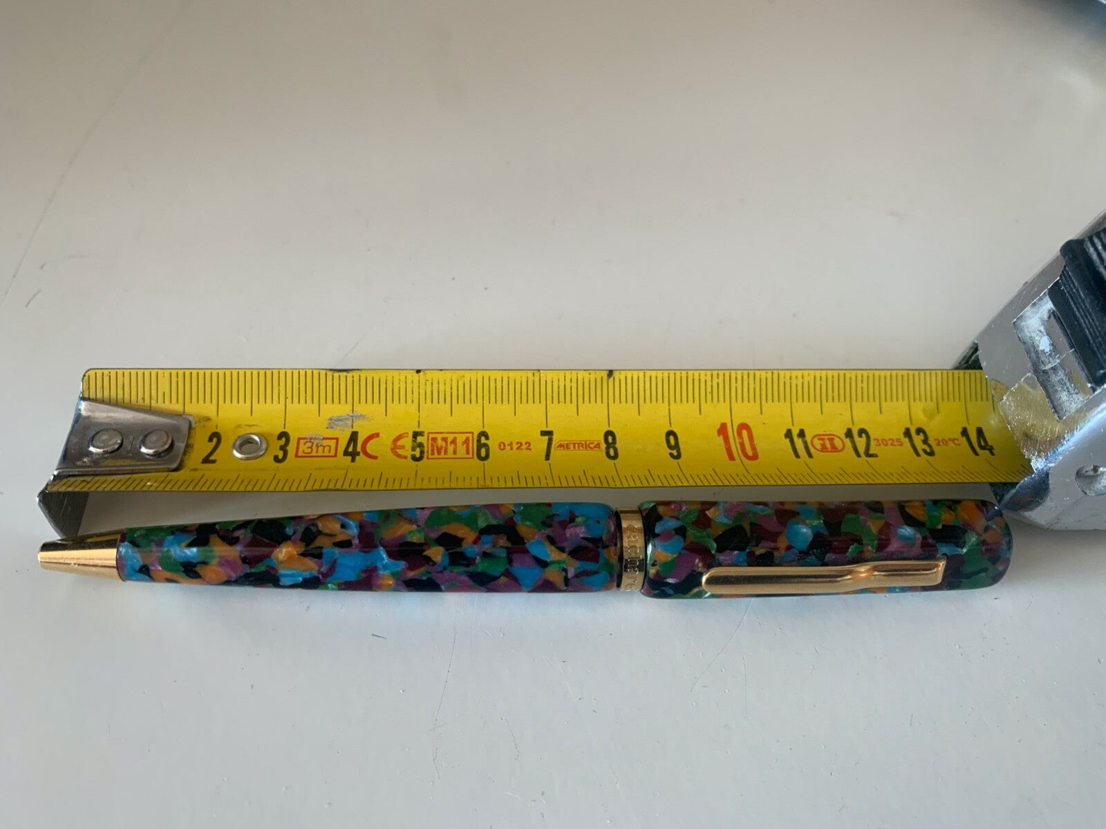 Cacharel Stylo-Plume Sphère Marbré Multicolore De Réparation Parties Recharge