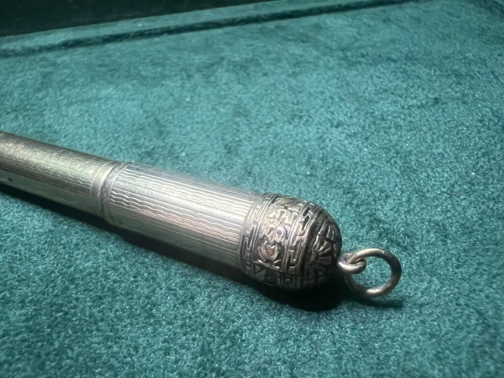 Standard-Füllfederhalter mit einziehbarer Goldfeder, funktionsfähig, Vintage 