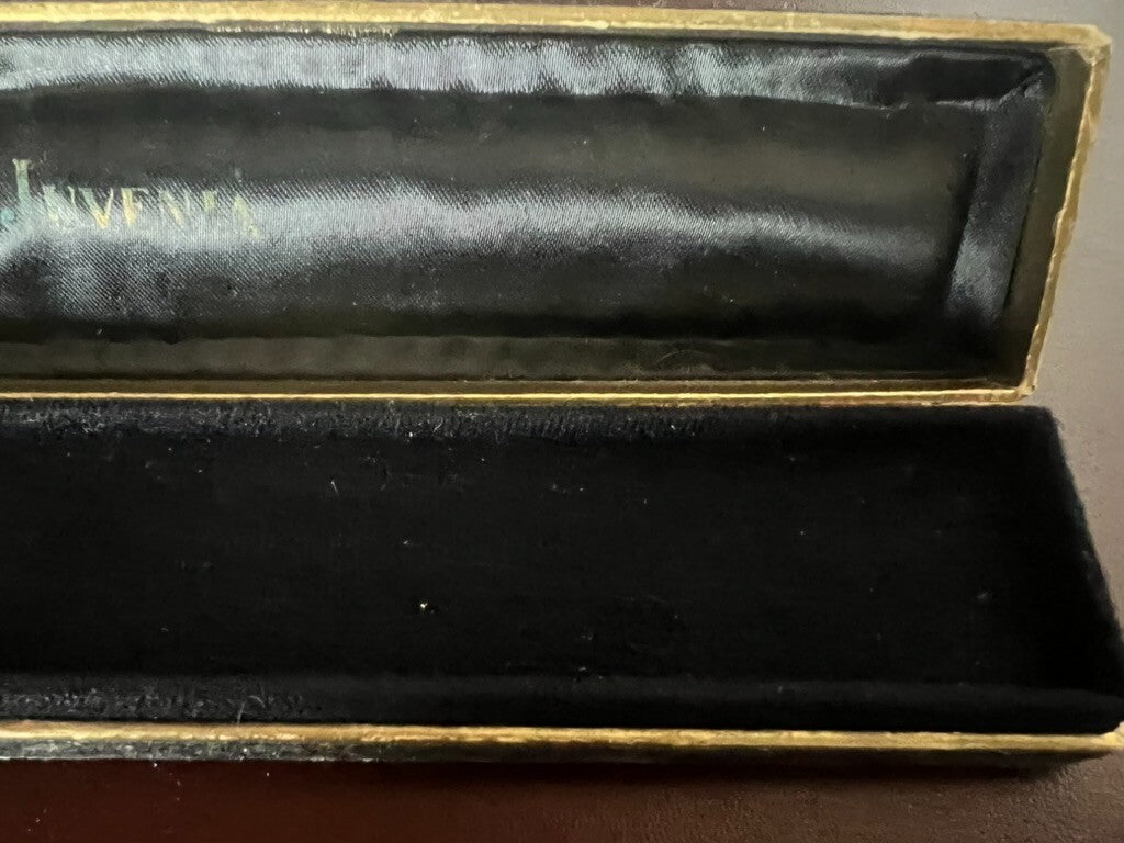 JUVENIA Boîtier Boîte Montre Coffret Housse Carton Floqué Vintage