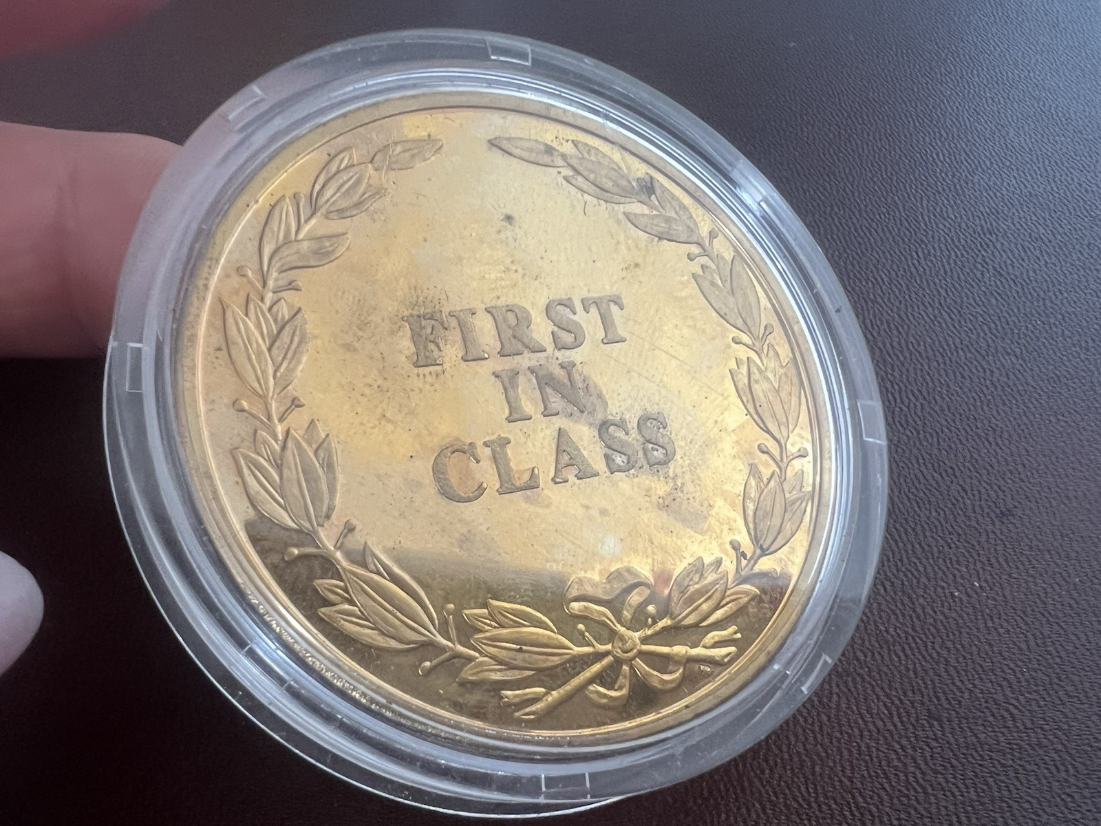 🔴 Medaglia HONDA COWES CLASSIC POWE BOAT 2002 dorata premio