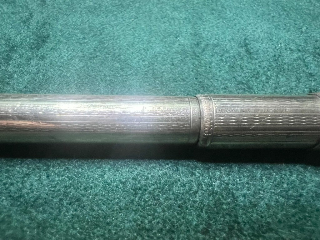 🔴 STANDARD penna stilografica retrattile pennino ORO funziona vintage