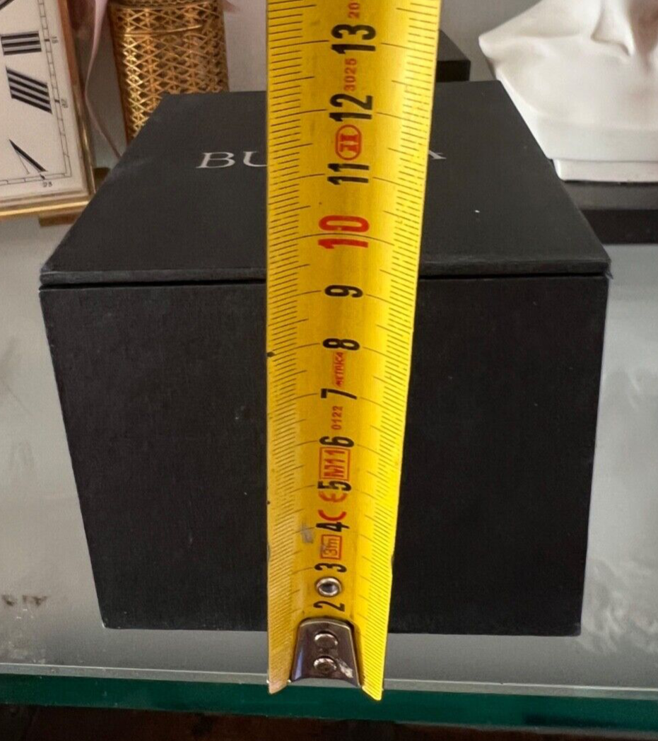 🔴 BULOVA box scatola orologio uomo DEVIL DIVER cofanetto custodia