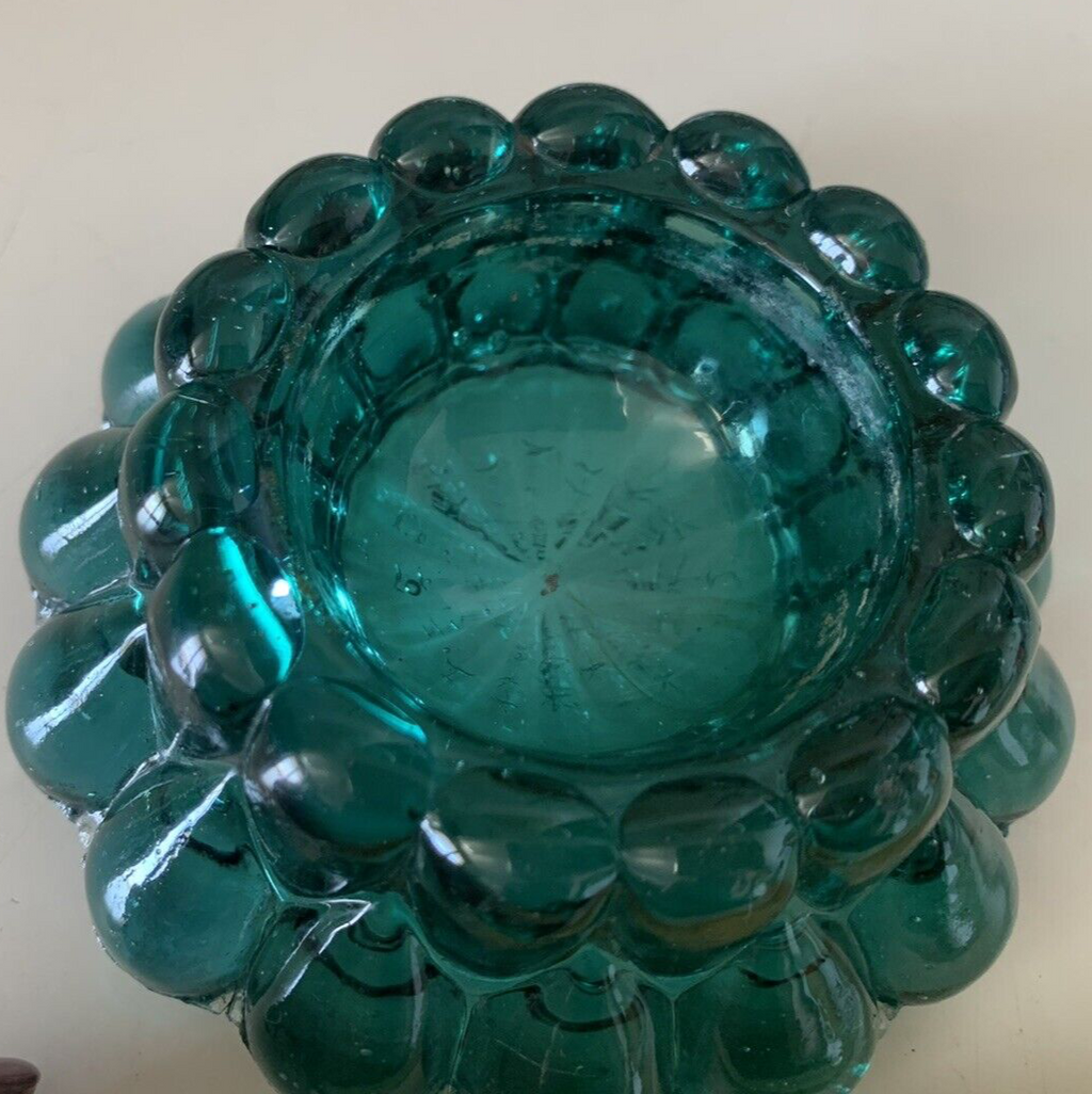 🔴 Porta graffette scrivania di vetro a fiore EFFETTO DIAMANTE originale