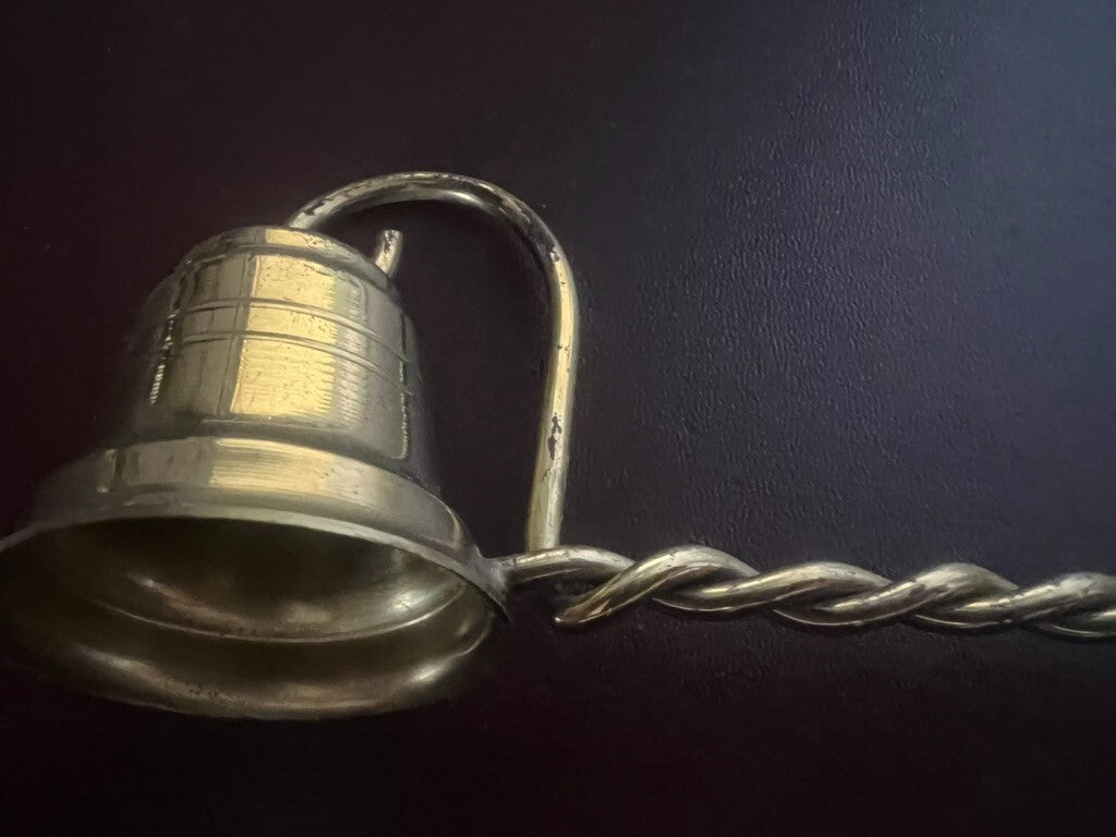 🔴 Kerzenlöscher, Kerzenlöscher aus Messing, ganz besonderer Vintage-Kerzenlöscher 