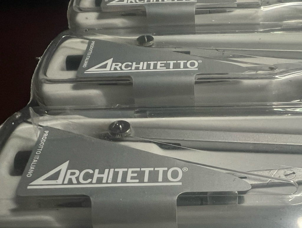Architect Brújulas Metal Profesional Sellado Italianos Lote 10 Piezas 