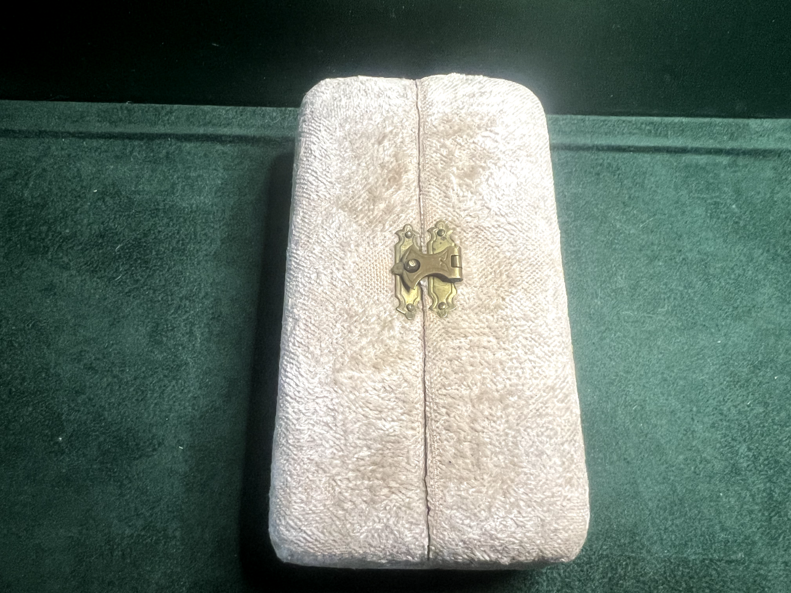 🔴 Scatola ciondolo collana astuccio custodia gioiello e porta garanzia vintage