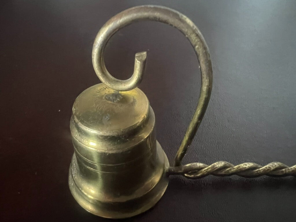 🔴 Kerzenlöscher, Kerzenlöscher aus Messing, ganz besonderer Vintage-Kerzenlöscher 