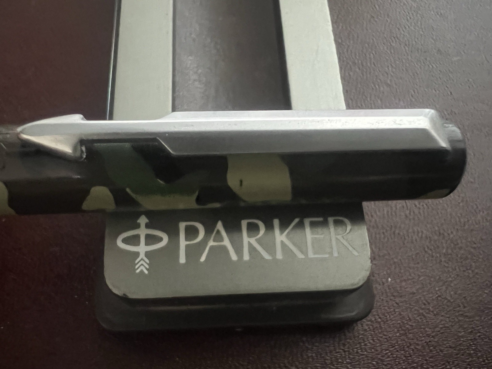 Parker Pen Sphere Roller Vector Camo Camouflage Military Marking Vintage