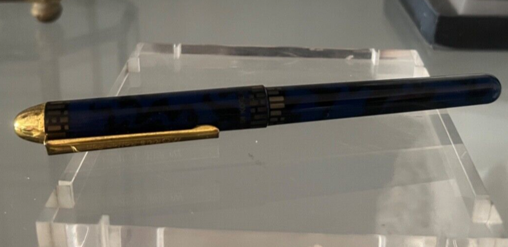 Morris Pen Sphere Roller Pen Korea Blue Gold Marking Perfectly Vintage