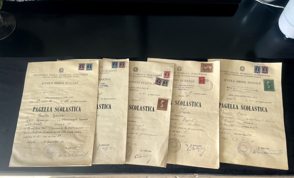Pagelle Scuola Medium And College Classic Gymnasium Stamps Signings Stamps 5 Z