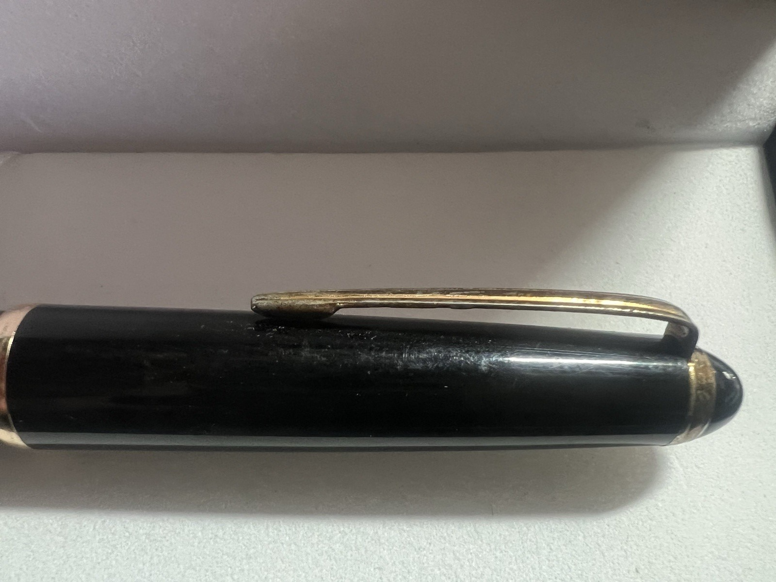 🔴 STAEDTLER penna stilografica PISTONE nera dorata pennino laminato oro vintage