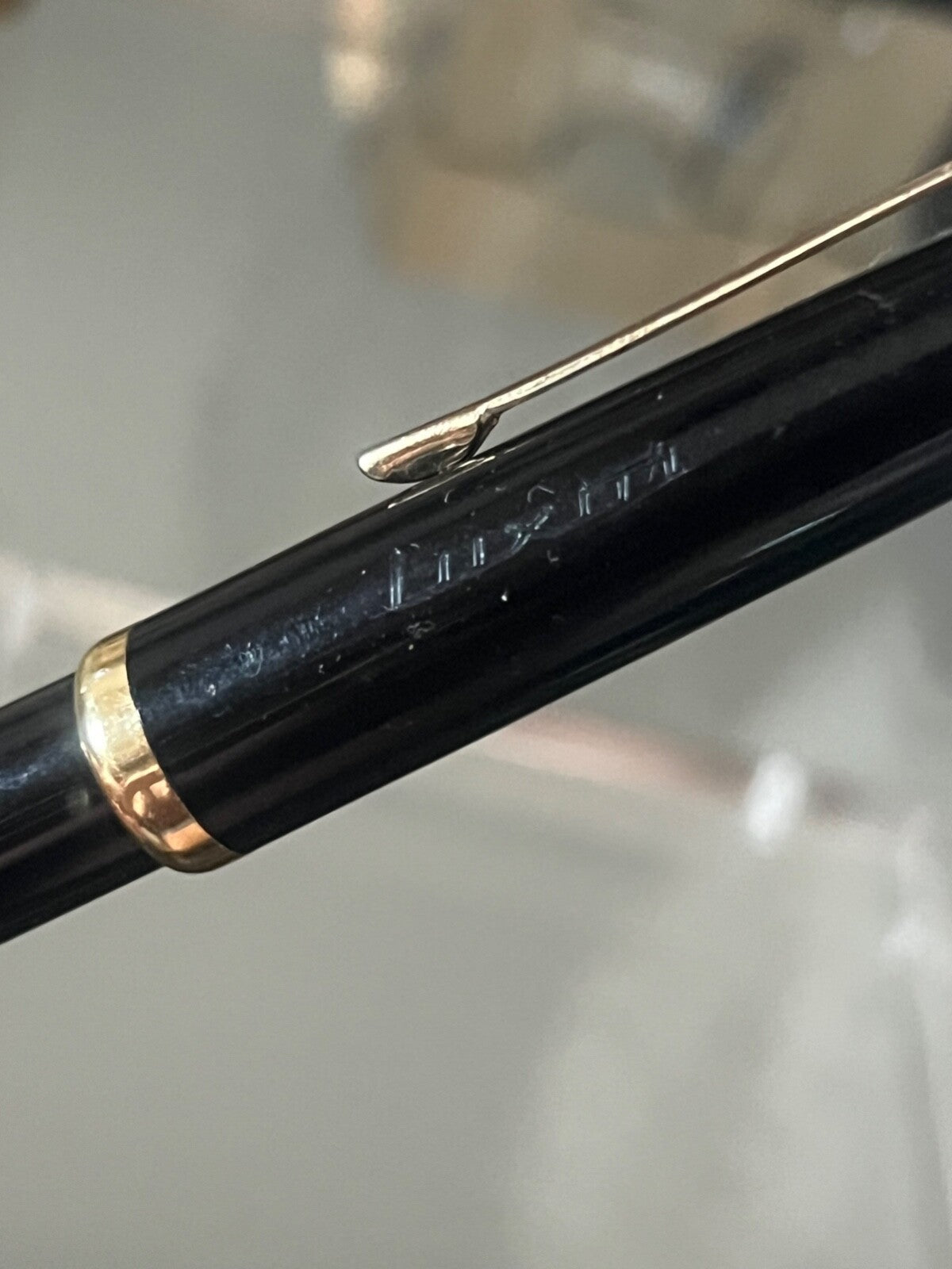 Luxor Pen Fountain Pen Piston Functional Black Vintage Years 1960