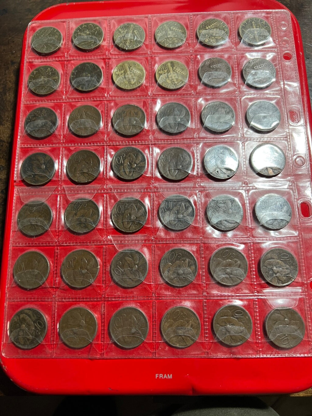 Monnaies 10 Cents Vittorio Emanuele Abeille 28 Pcs Et Spiga 14 Pcs Partir 1930