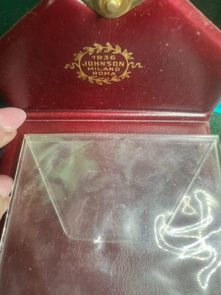 Boxes Jhonson Coins Medals Cases Italy 90 Stock 10 Pieces