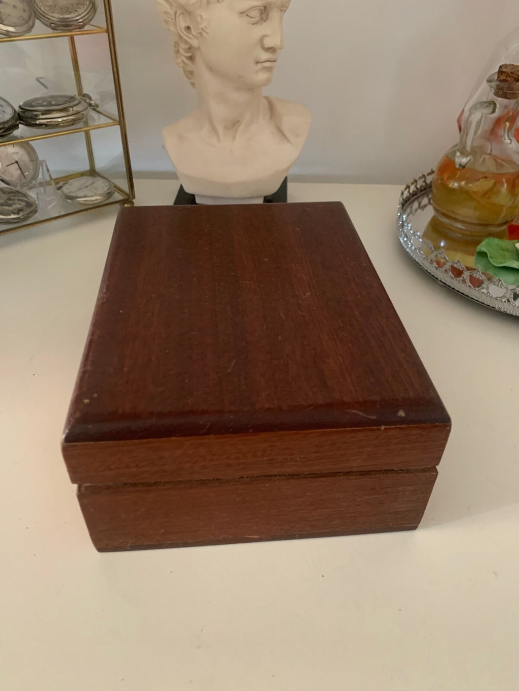 🔴 HARMONT & BLANE box scatola orologio astuccio, custodia legno