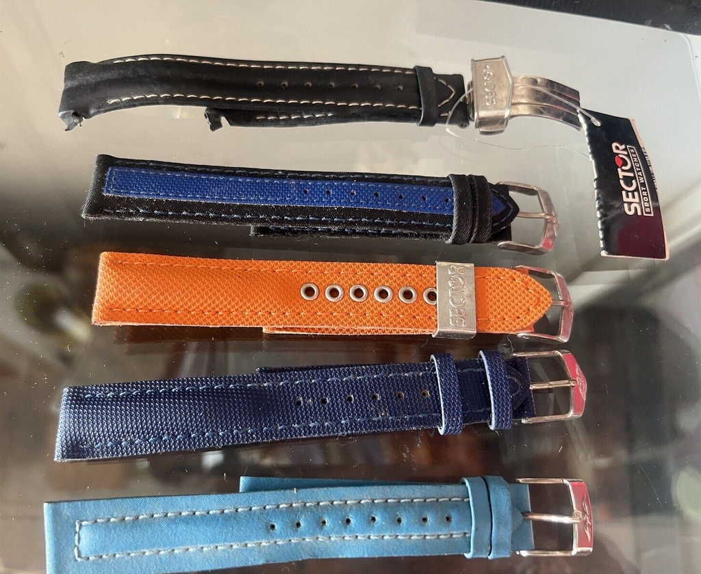 Sector Ceintures Montres Homme Cuir Dimensions Photo Avec Boucles 5 Pièces
