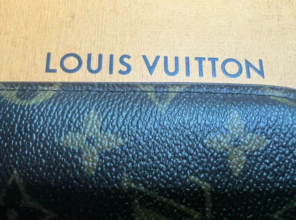 🔴 LOUIS VUITTON porta carte credito Monogram con codice ORIGINALE vintage 2007