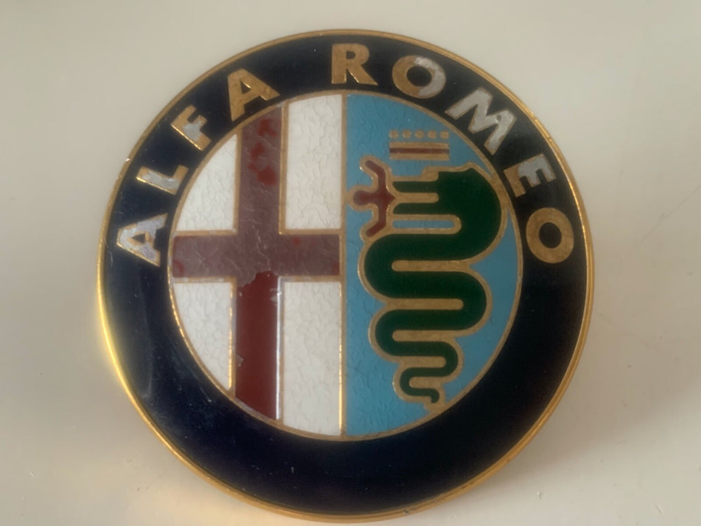 Armes Alfa Romeo Voiture Emblème Écrit Logo Écrit Plaque A 