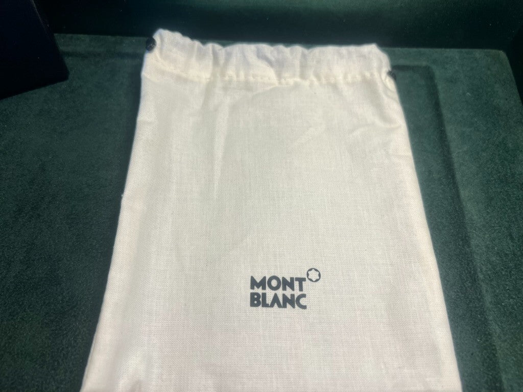 🔴 MONTBLANC scatola portafoglio cofanetto custodia e sacchetto 11,5 x15,8