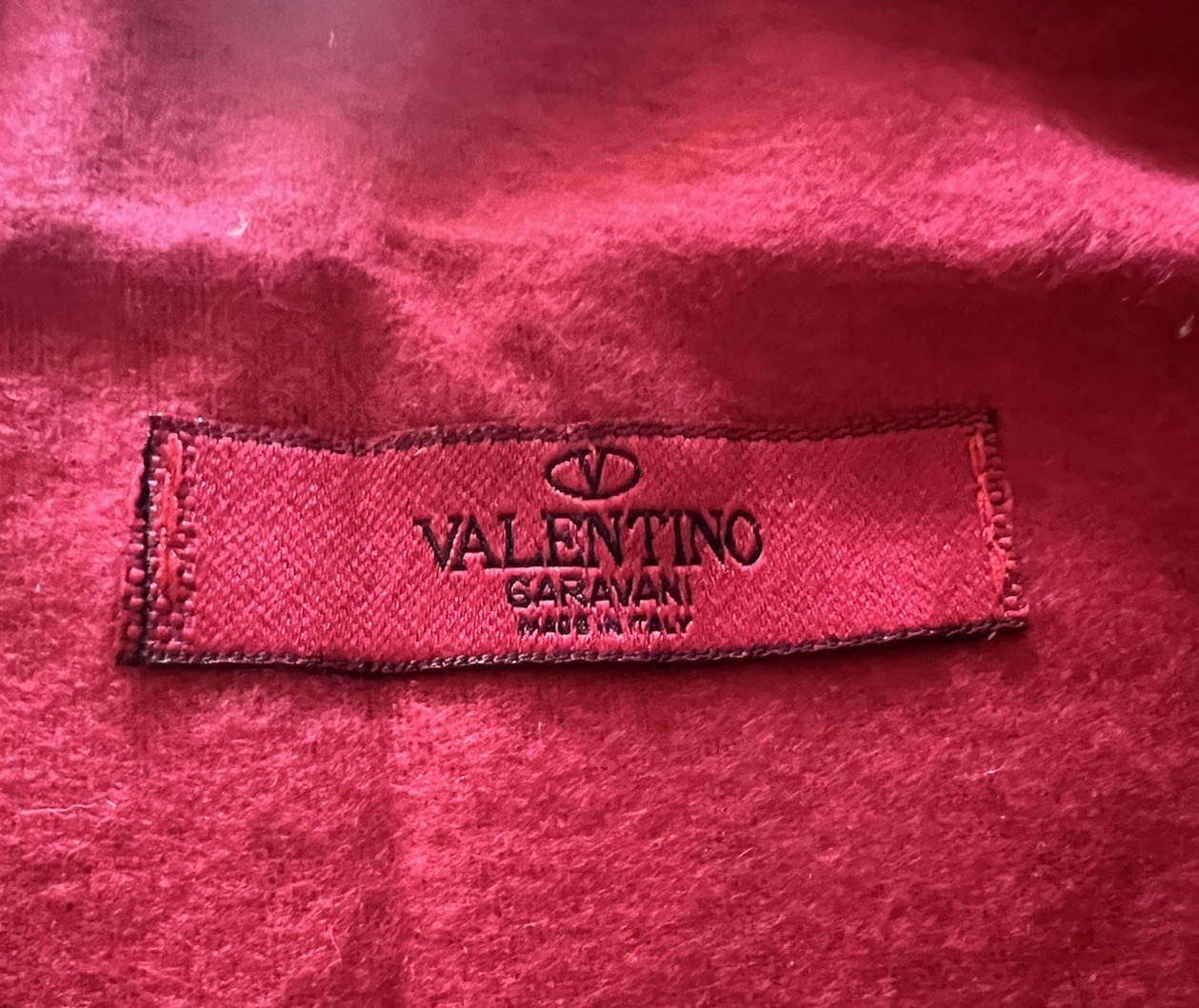 🔴 VALENTINO GRAVANI sacca borsa accessori anti polvere o viaggio L 30 h 26 cm