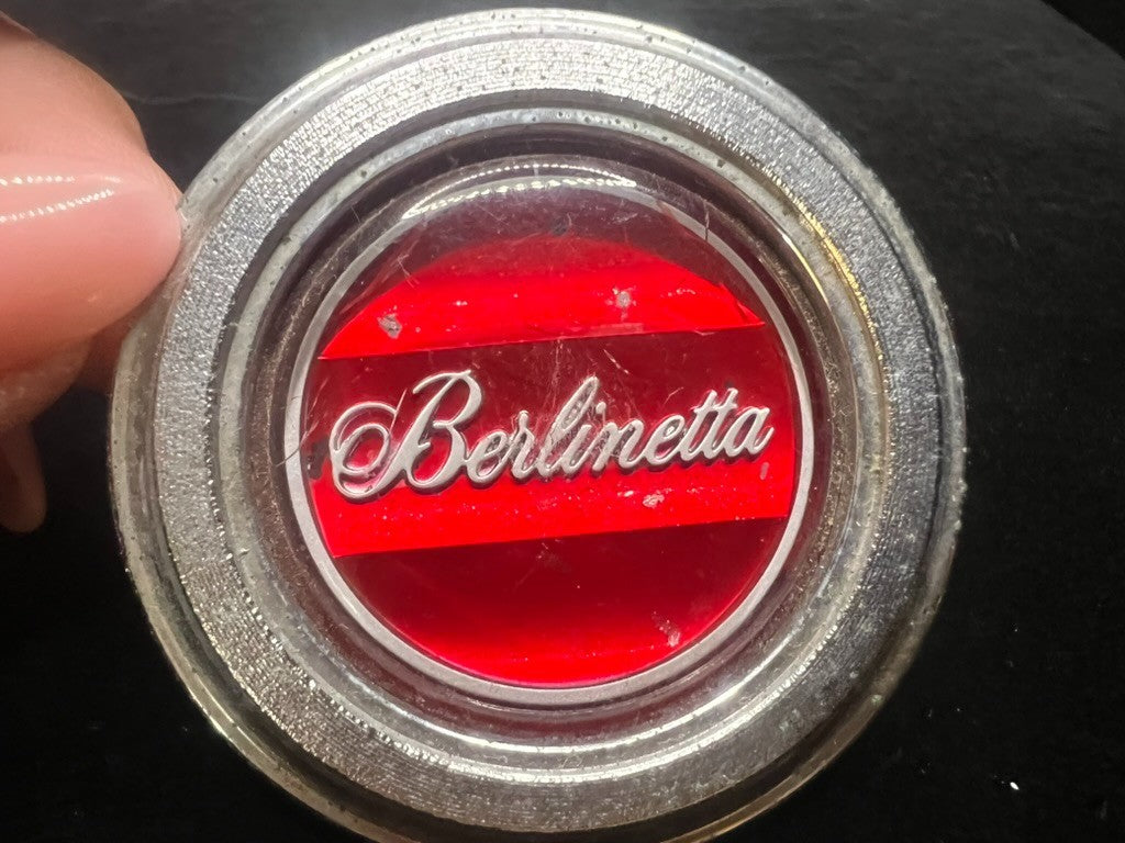 🔴 BERLINETTA Chevrolet Camaro stemma auto pannello badge ORIGINALE 1960-1970