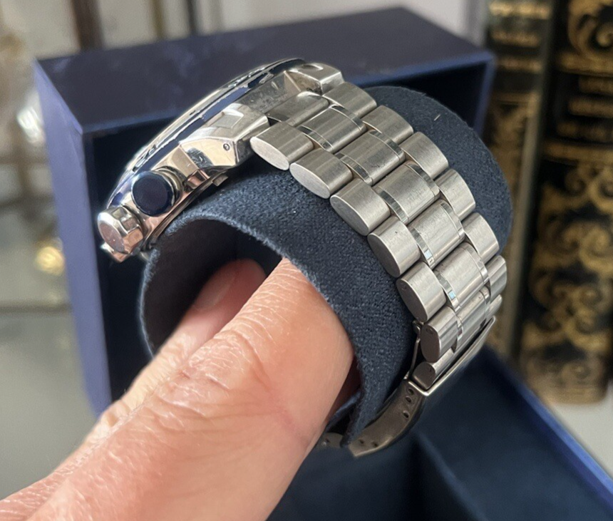 🔴 FESTINA cronografo uomo F166667 al quarzo acciaio OVERSIZE funziona
