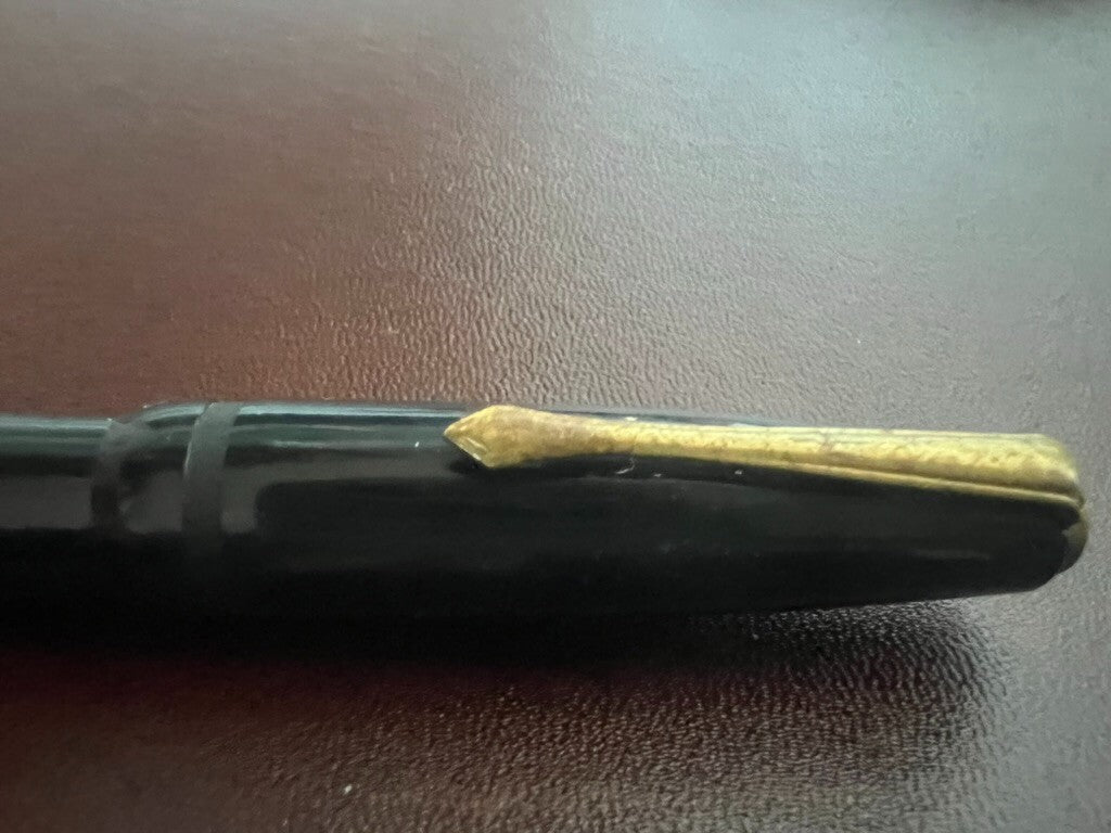 Original Goldschmidt Stylo-Plume Stylo à Plume de Bouton Bas Écrit Vintage