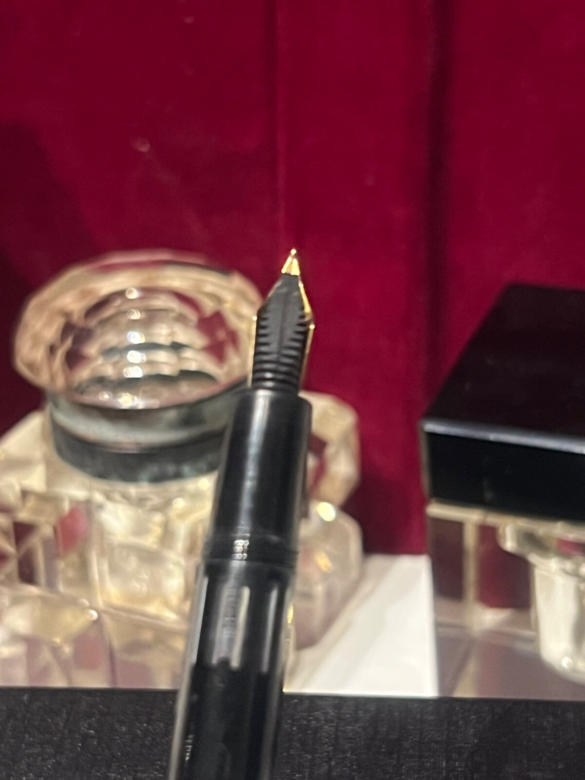 Goif Stylo-Plume Stylo à Plume Piston Mécanisme À Stylo Plume Iridium, Vintage
