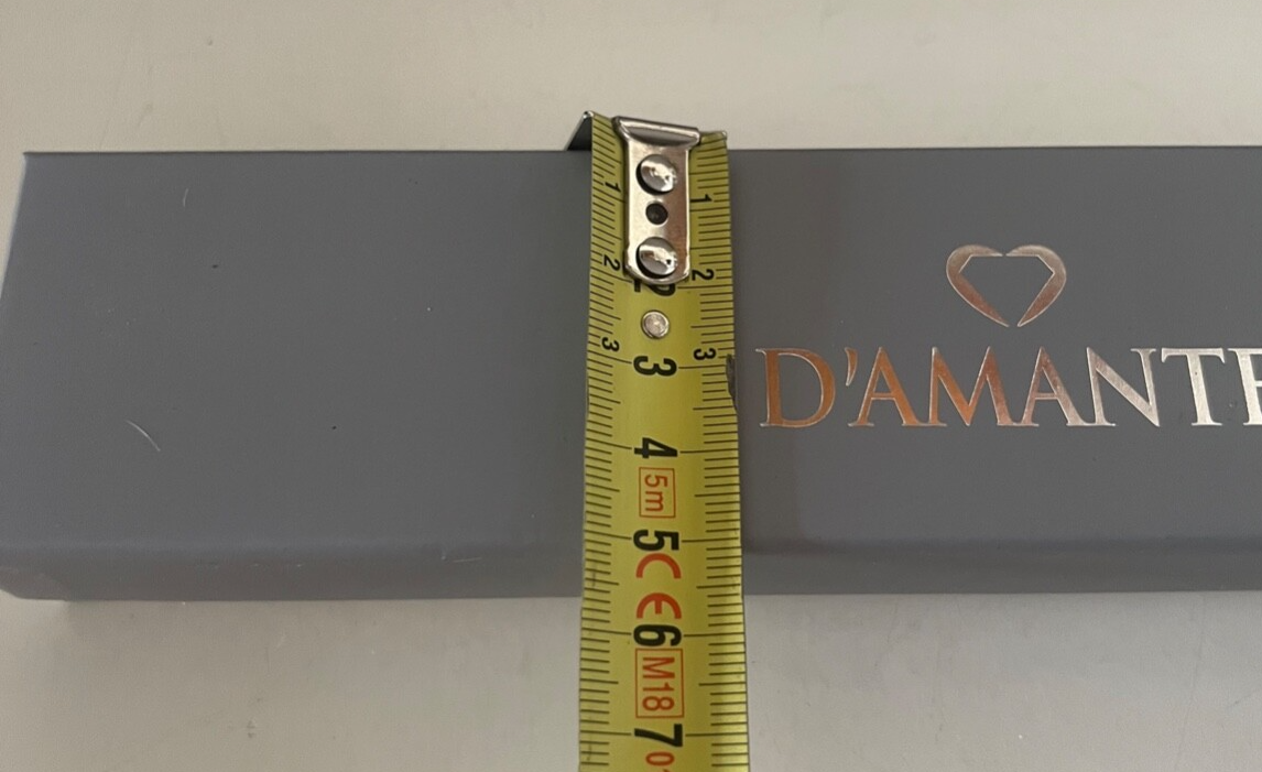 🔴 D'AMANTE box scatola orologio gioiello astuccio custodia bracciale