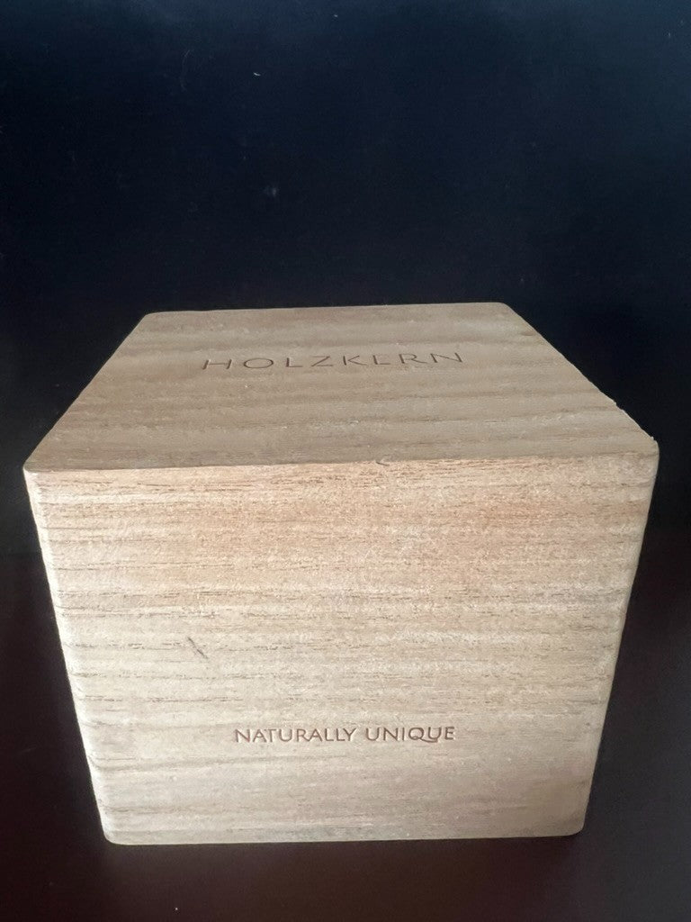 HOLZKERN Box Uhrenschachtel Aus Echtem Holz Mit Kissen Und Garantie