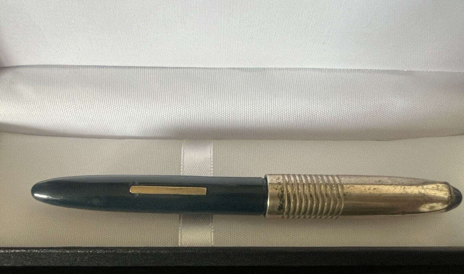 Liberty Stylo-Plume Stylo à Plume Levier Bleu Capuche Métal Écrit Vintage 1930