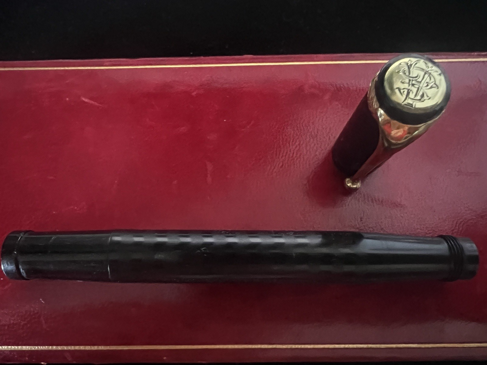 🔴 AURORA penna stilografica retrattile Vittorio Emanuele III Re di Savoia RARA