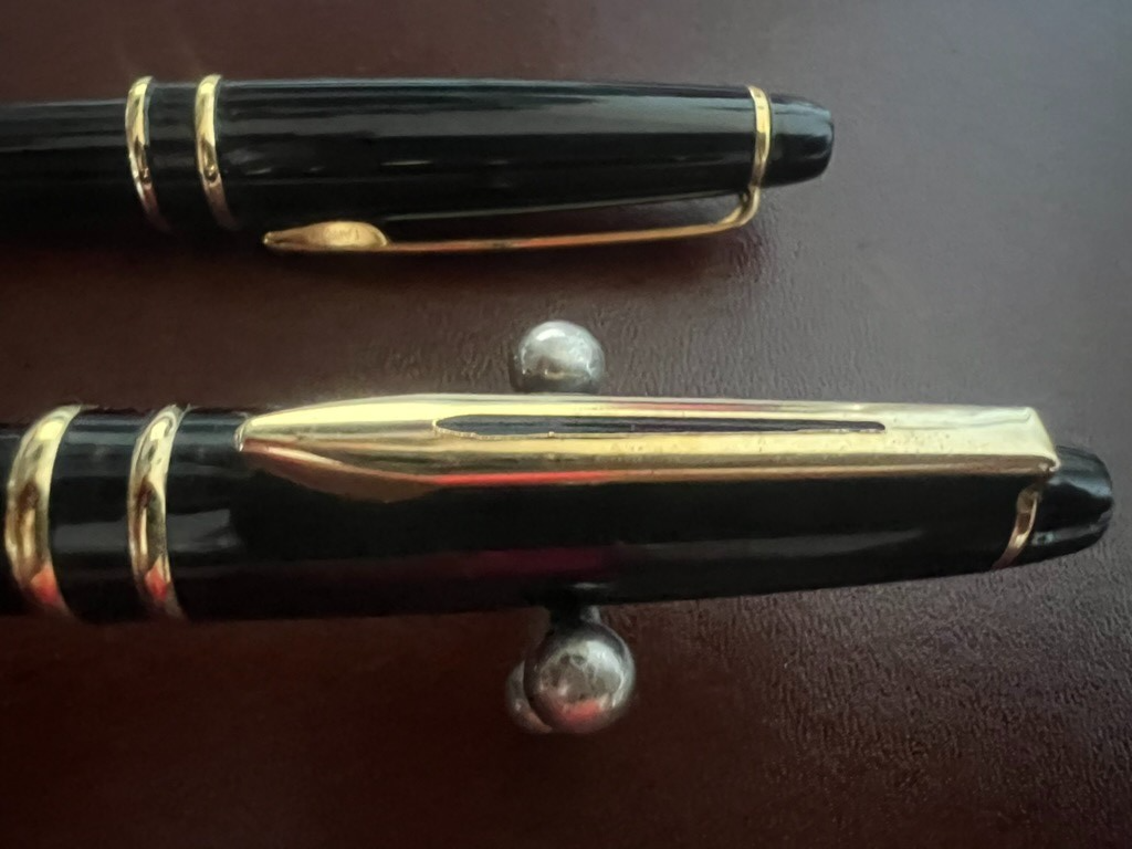 🔴 YAMATO penna stilografica e sfera nere scrivono con astuccio