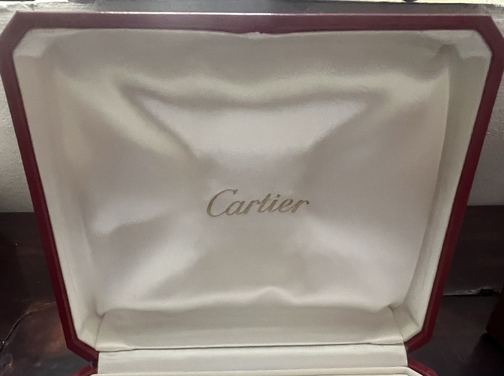 🔴 CARTIER box scatola orologio Pasha CO 1018 istruzioni COMPLETA E ORIGINALE