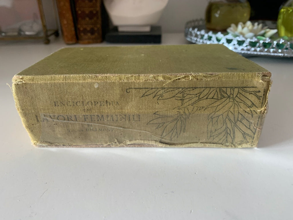 🔴 ENCYCLOPEDIA OF WOMEN'S WORK French embroidery book by Therese Dillmont 