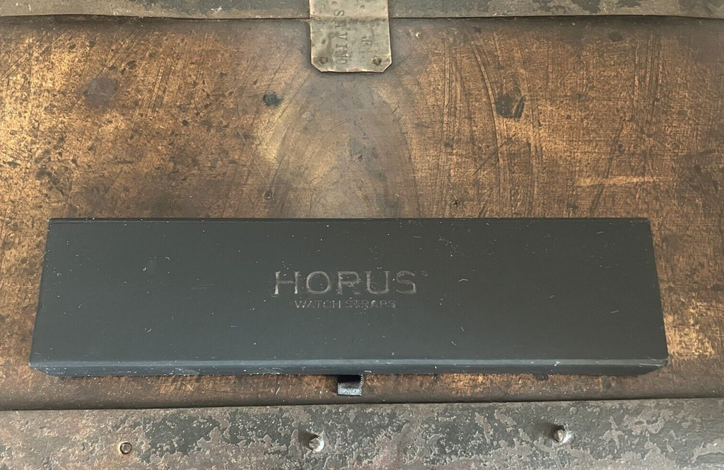 HORUS Box Herrenuhrenetui Schwarz 