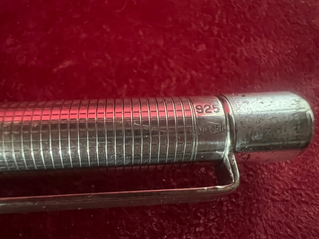 Pens Sphere Silver 925 Solid Parts Spare Parts Marlen Aurora 4 Pieces