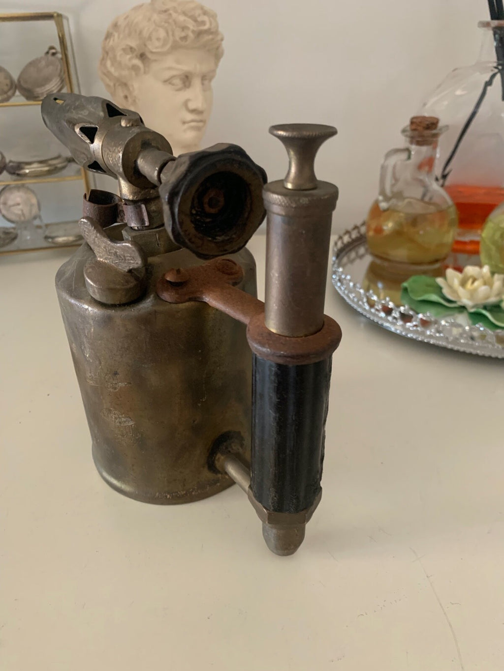 Flamme Chalumeau De Métal pour Serrurier de Collection Vintage