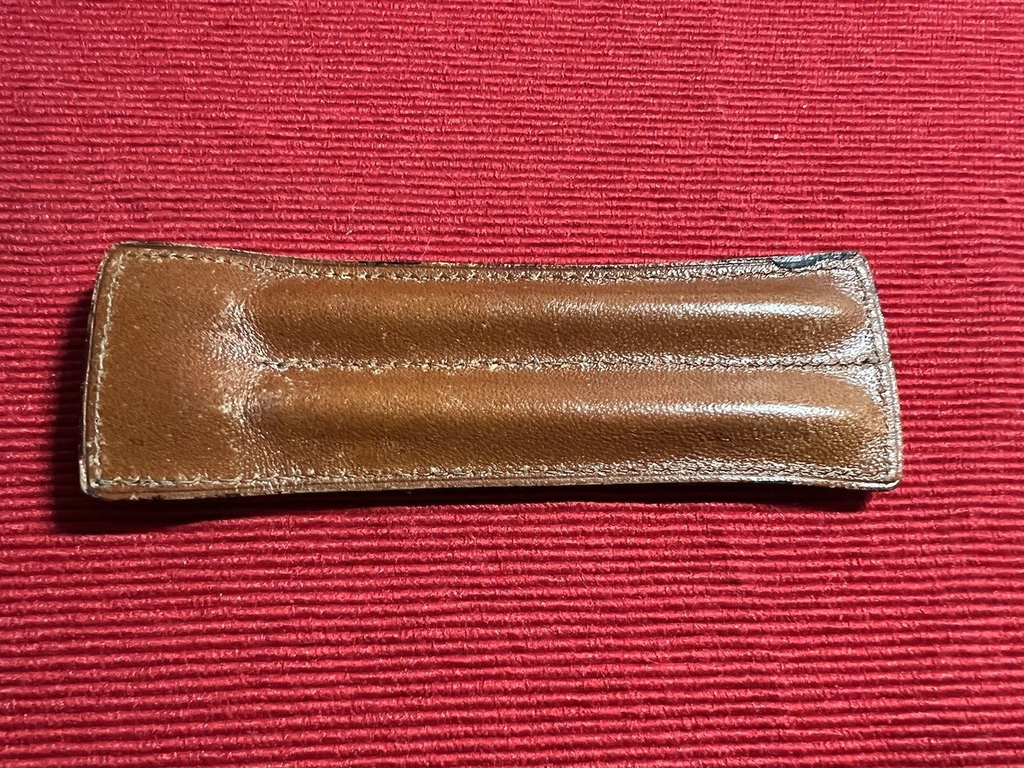 Carabinieri Stylo-Plume Sphère à Bouton + Portemine Crayon Dorées Scrivono Cru