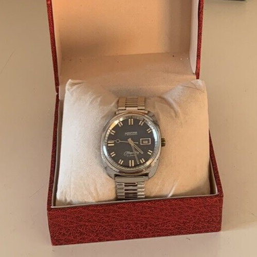 Mortima Montre Hommes Calendrier Super Luxe Remontage Manuel, Marche Vintage