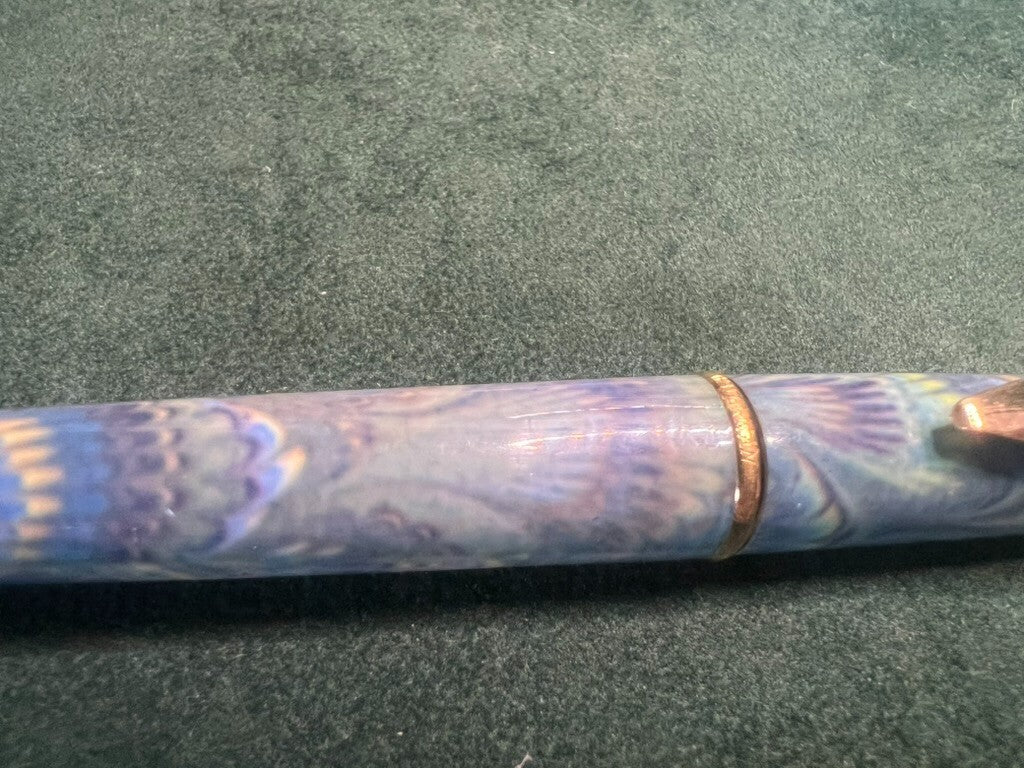 Waterman Stylo-Plume Stylo à Plume Reflex Vert F Vintage Garantie Nouvelle