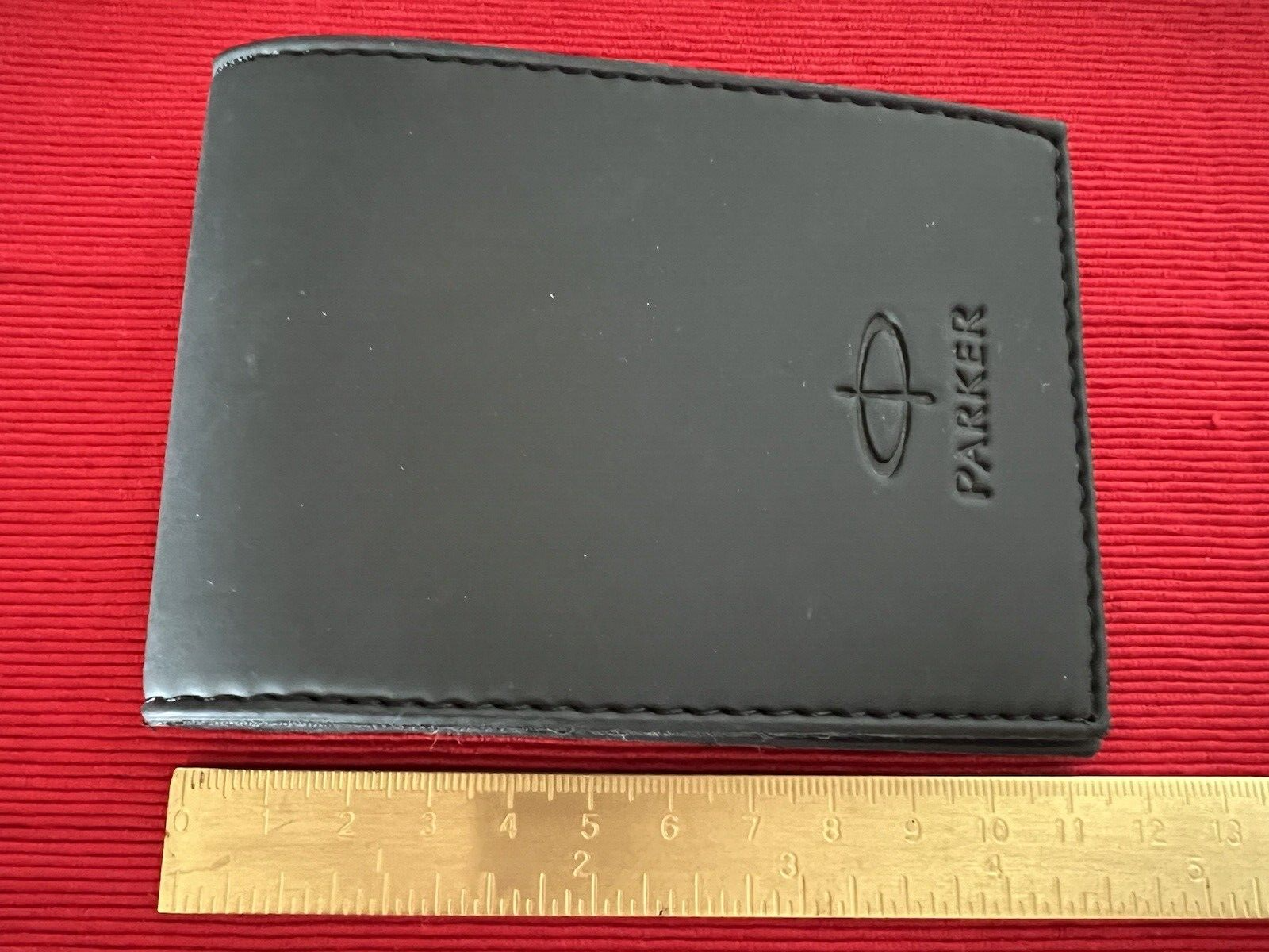🔴 PARKER 75 porta cartucce penna stilografica e porta documenti nero