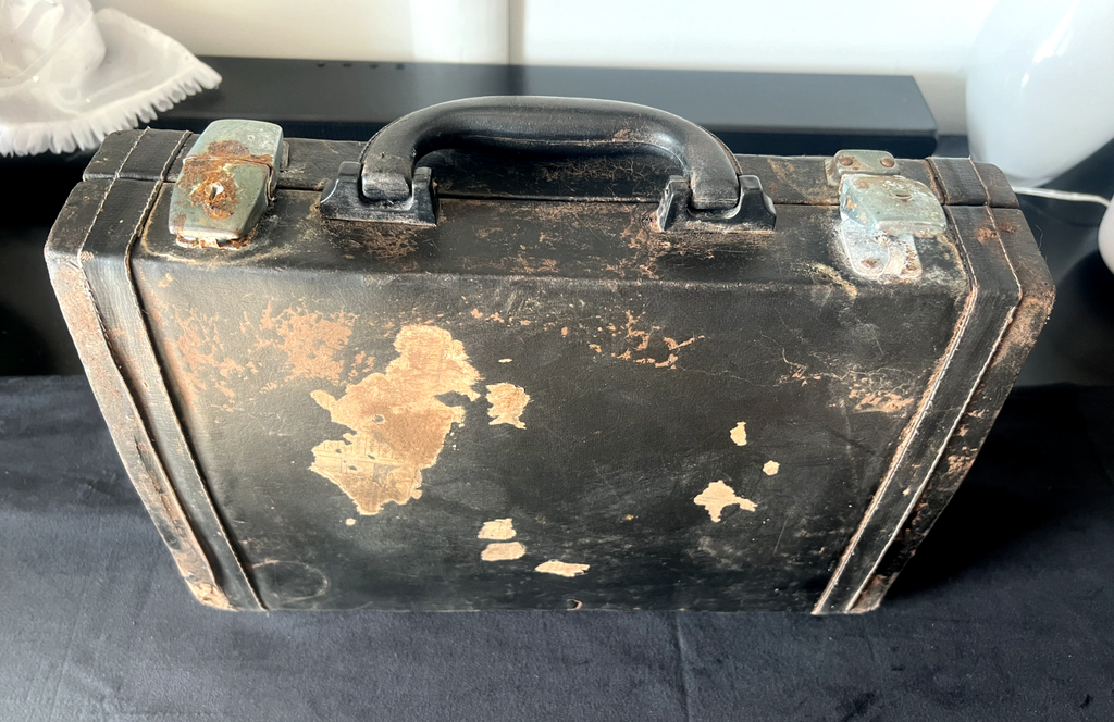 🔴 Clarinetto HSINGHAI legno completo valigia interno velluto originale vintage