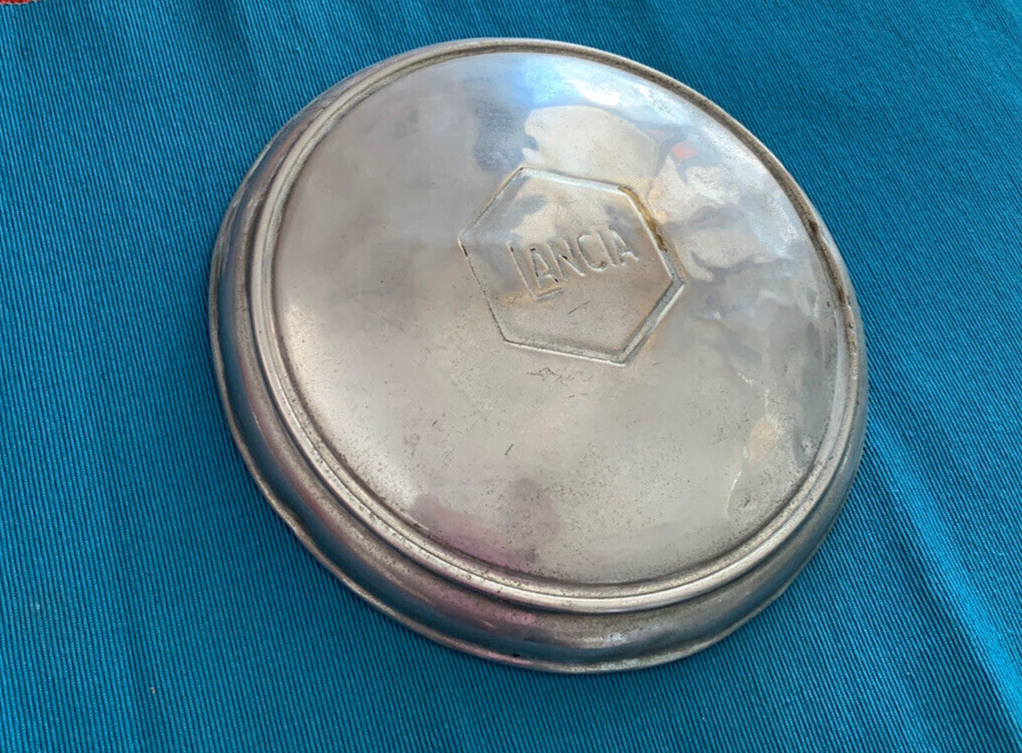 🔴 LANCIA coppa ruota metallo vintage ORIGINALE per auto automobile