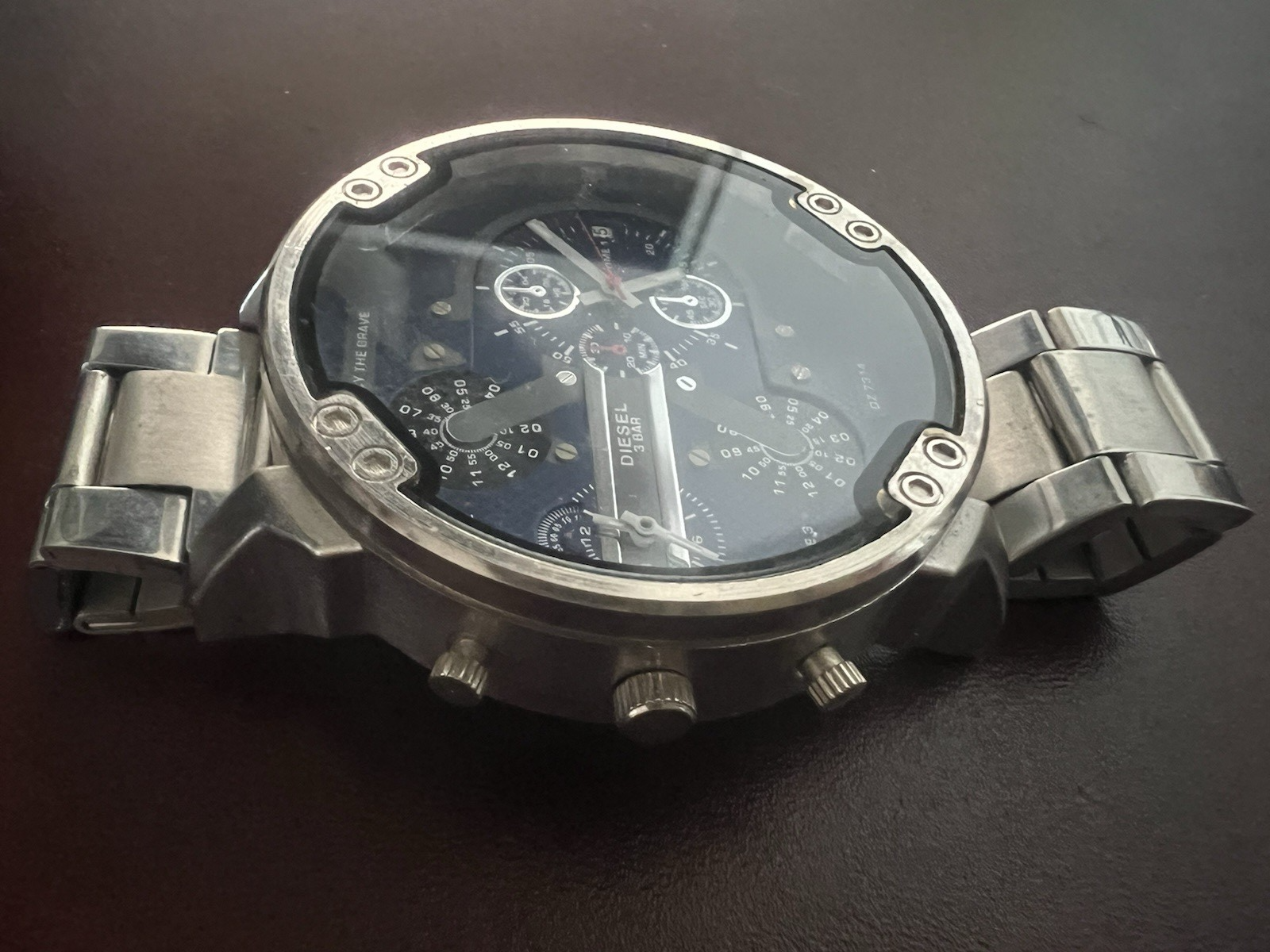 🔴 Cronografo DIESEL DZ7313 Mr Daddy 2.0 orologio uomo OVERSIZE acciaio