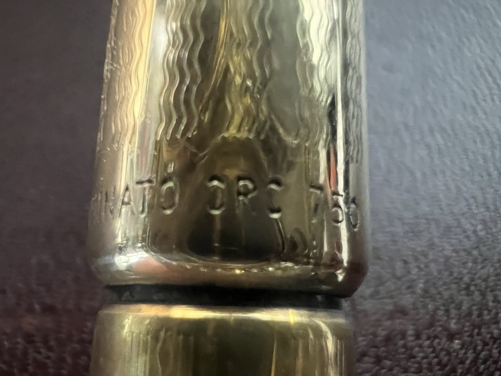 Zenith Stylo-Plume Stylo à Plume Extra Or Écrit Bijou Vintage 1930 C