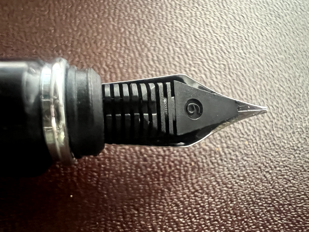 🔴 CAMPO MARZIO penna stilografica lacca gialla profili cromati design scrive